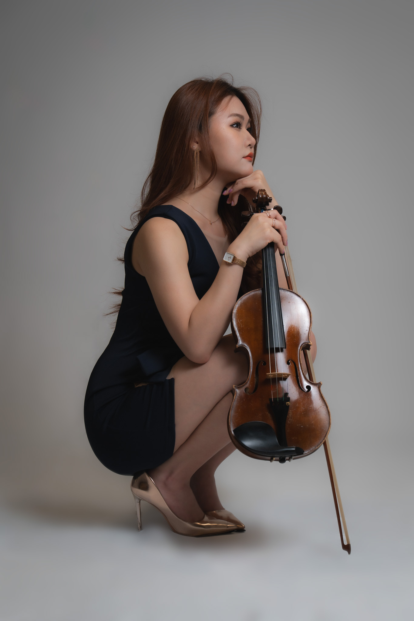 小提琴形象照